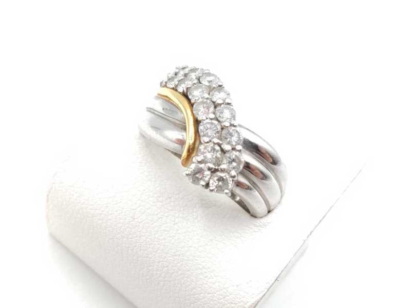 ダイヤモンド買取 リング K18×Pt900 ダイヤ 